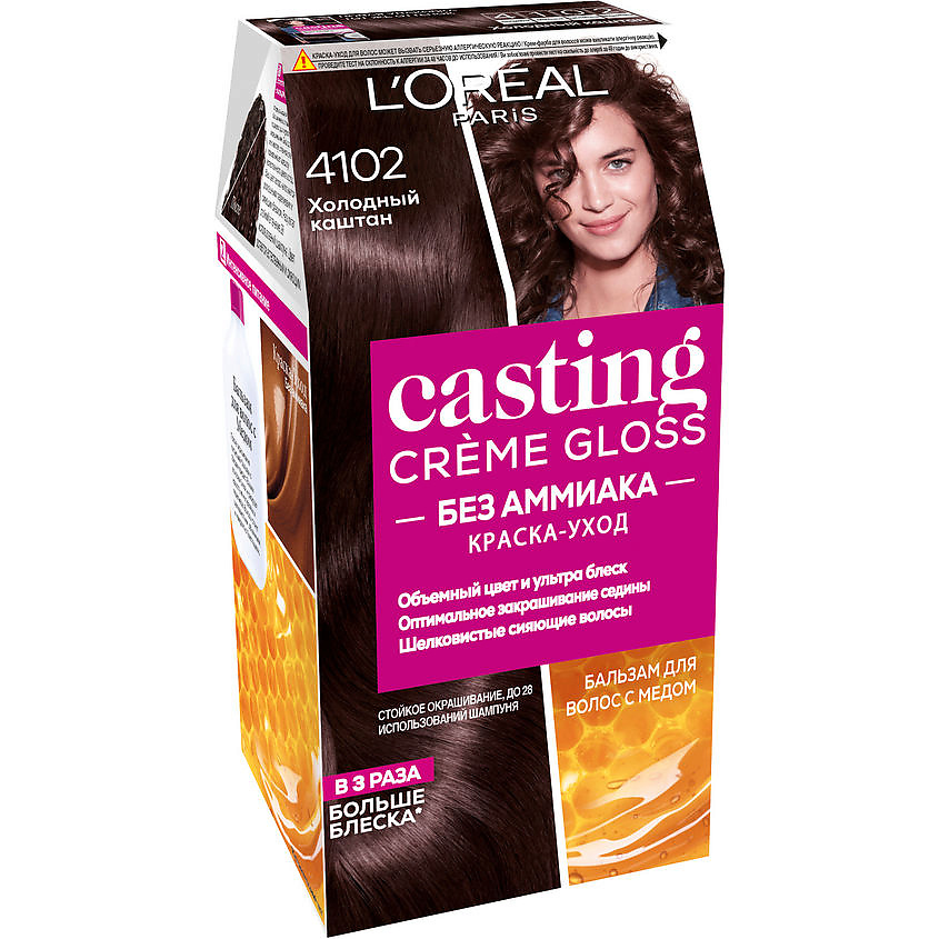 L'ORÉAL PARIS Стойкая краска-уход для волос без аммиака Casting Creme Gloss – фото 1