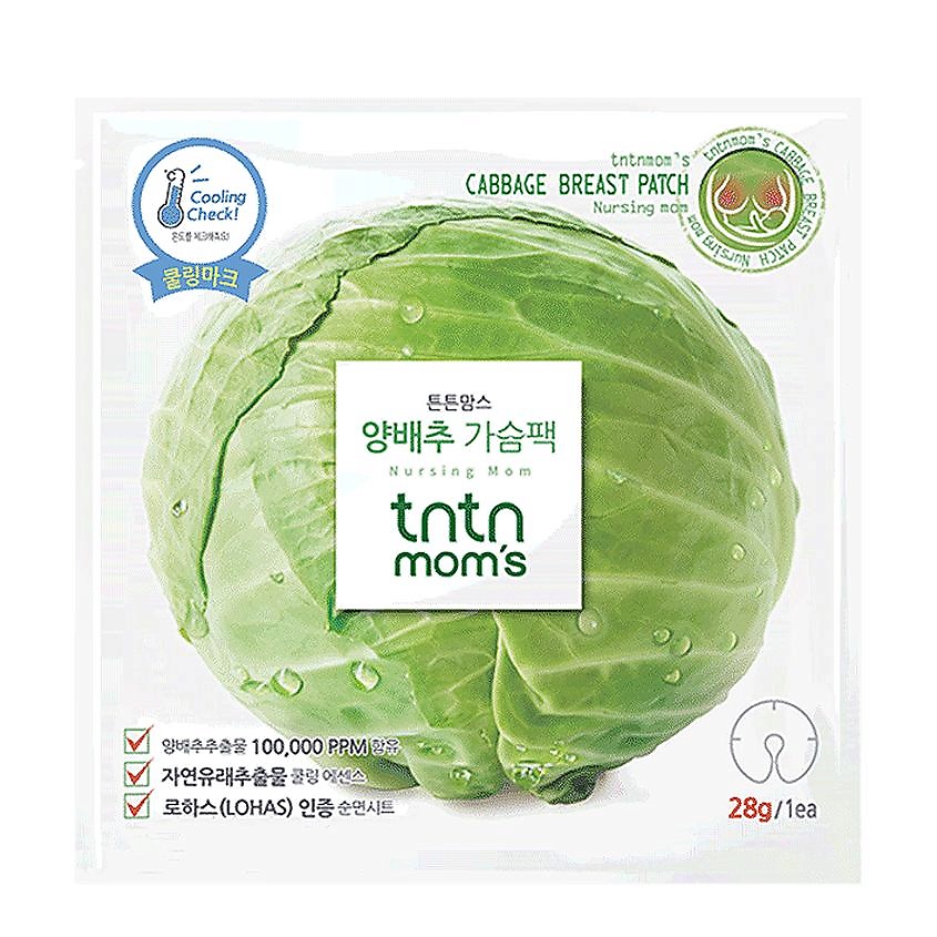 TNTNMOM'S Маска для груди для женщин во время беременности и после родов Cabbage Breast Patch – фото 1