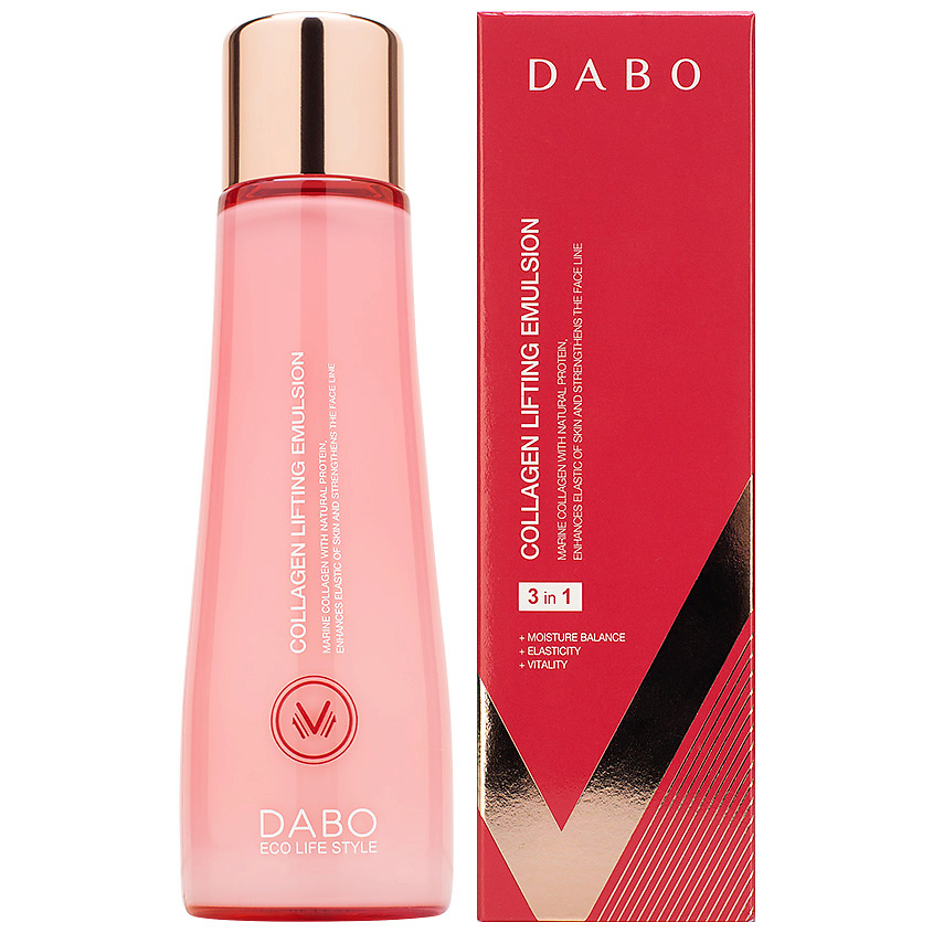 DABO Лифтинг-эмульсия для лица укрепляющая с коллагеном 3 in 1 Collagen Lifting Emulsion – фото 1