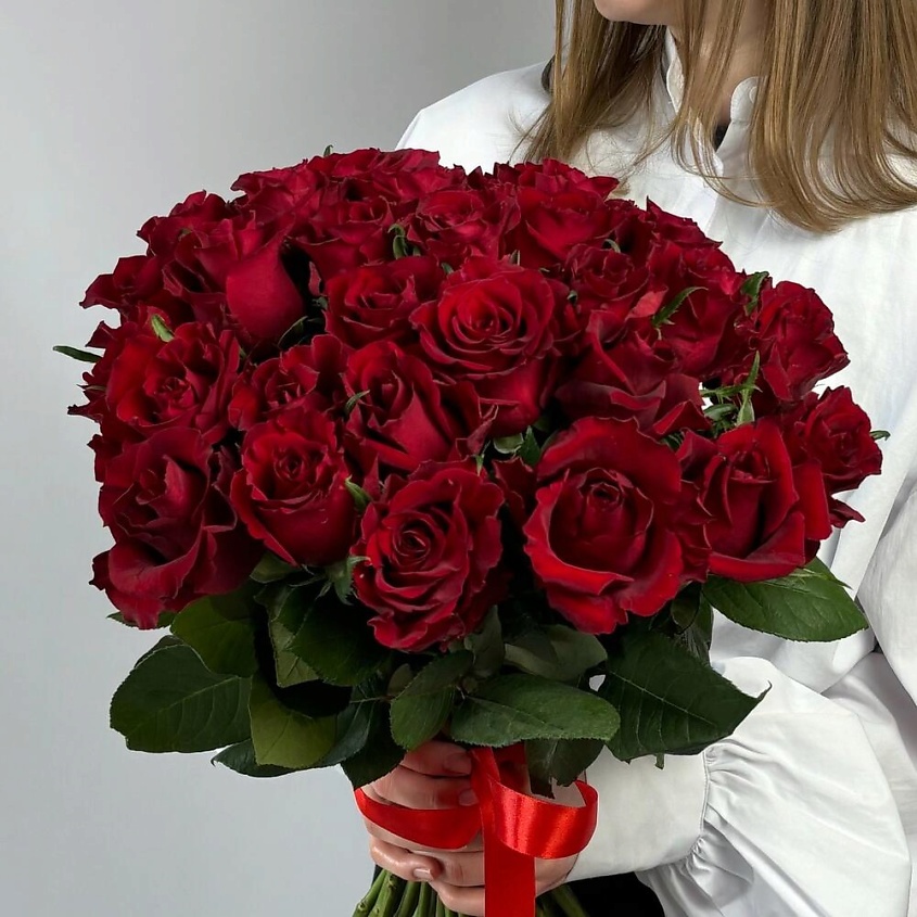 VLSHBN FLOWERS STATE Монобукет из 31 красной розы – фото 2
