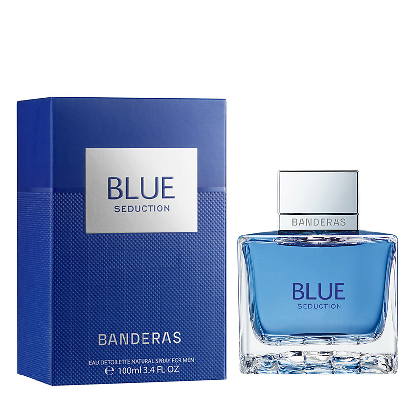 BANDERAS Blue Seduction for Men, Туалетная вода, спрей 100 мл – фото 6