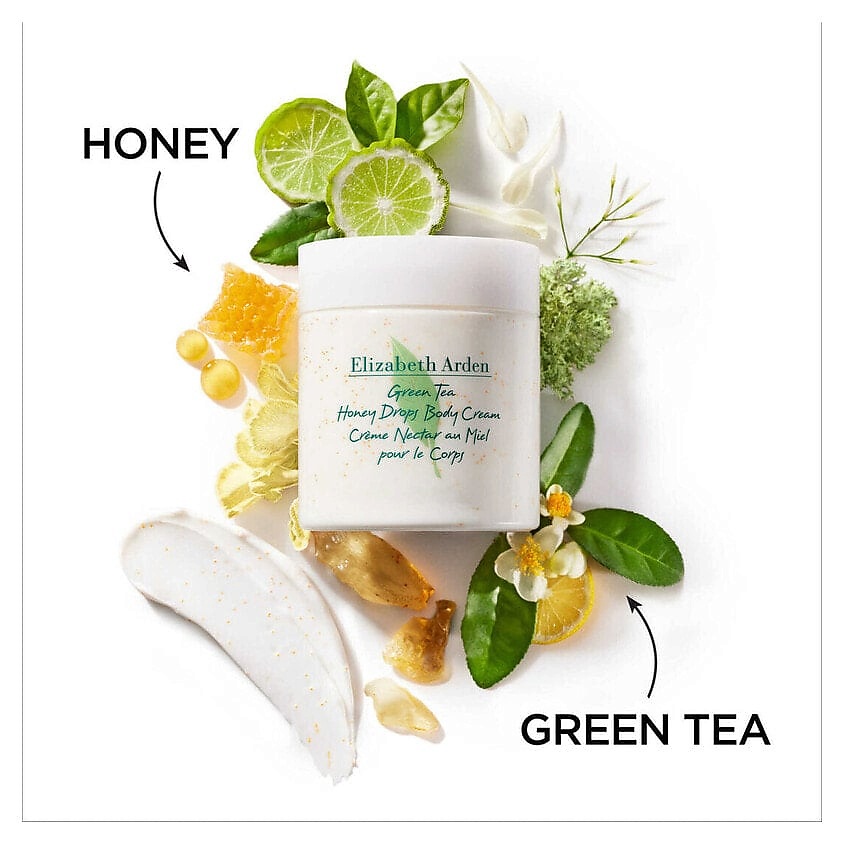 ELIZABETH ARDEN Парфюмированный крем для тела Green Tea Honey Drops – фото 2