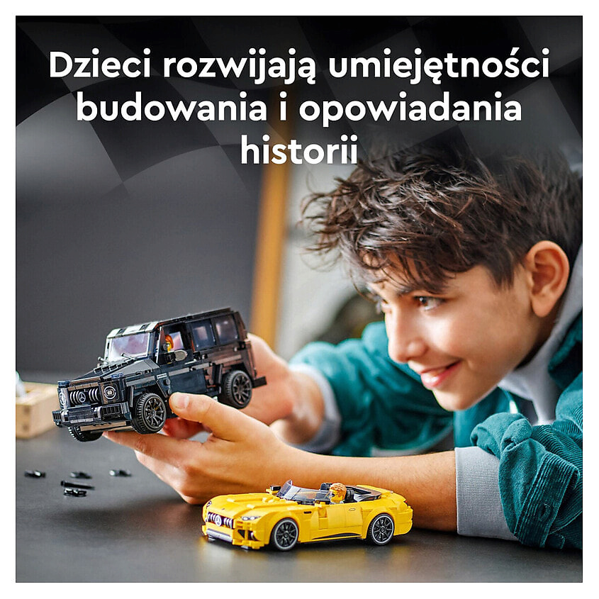 LEGO Конструктор Speed Champions 76924 - Mercedes-AMG G 63 & Mercedes-AMG SL 63 – фото 3