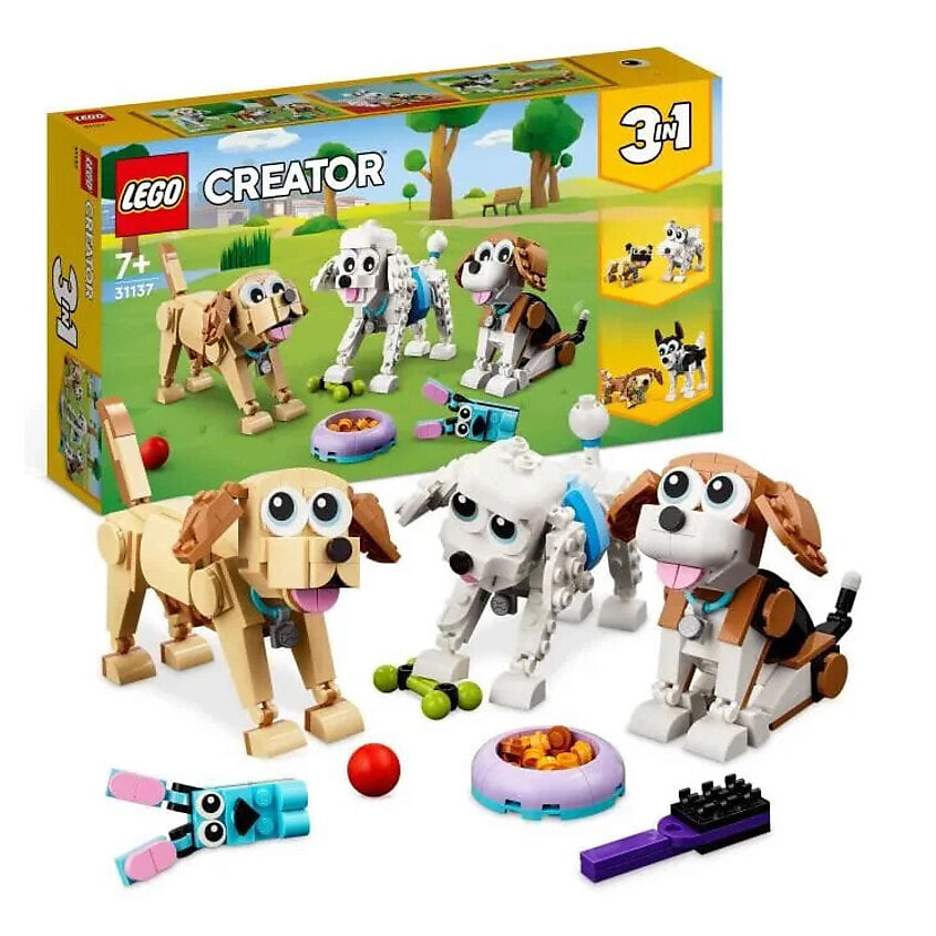 LEGO Конструктор Creator Cute Dogs 12345 – фото 3
