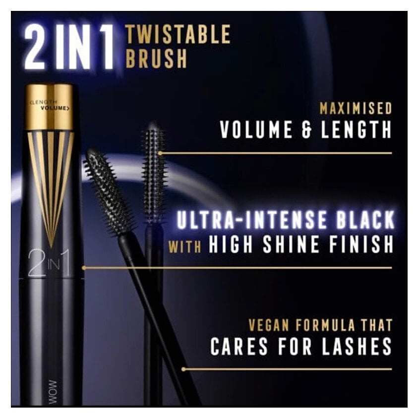 MAX FACTOR Тушь для ресниц 2in1 Lash Wow – фото 7