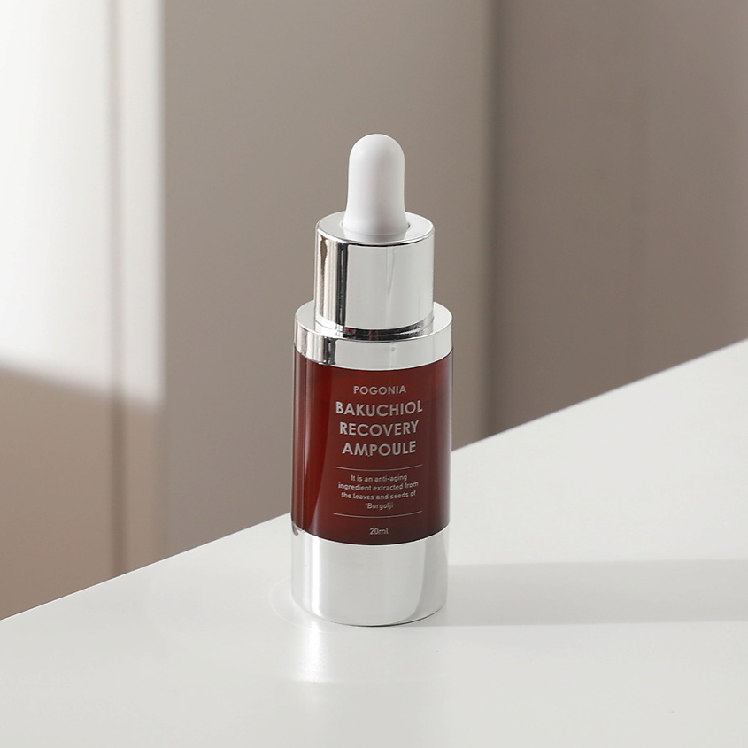 POGONIA Сыворотка для лица Bakuchiol Cure Intensive Ampoule – фото 2