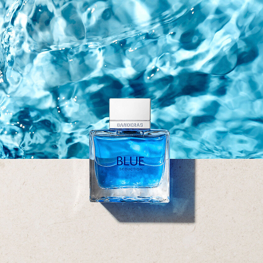 BANDERAS Blue Seduction for Men, Туалетная вода, спрей 100 мл – фото 5