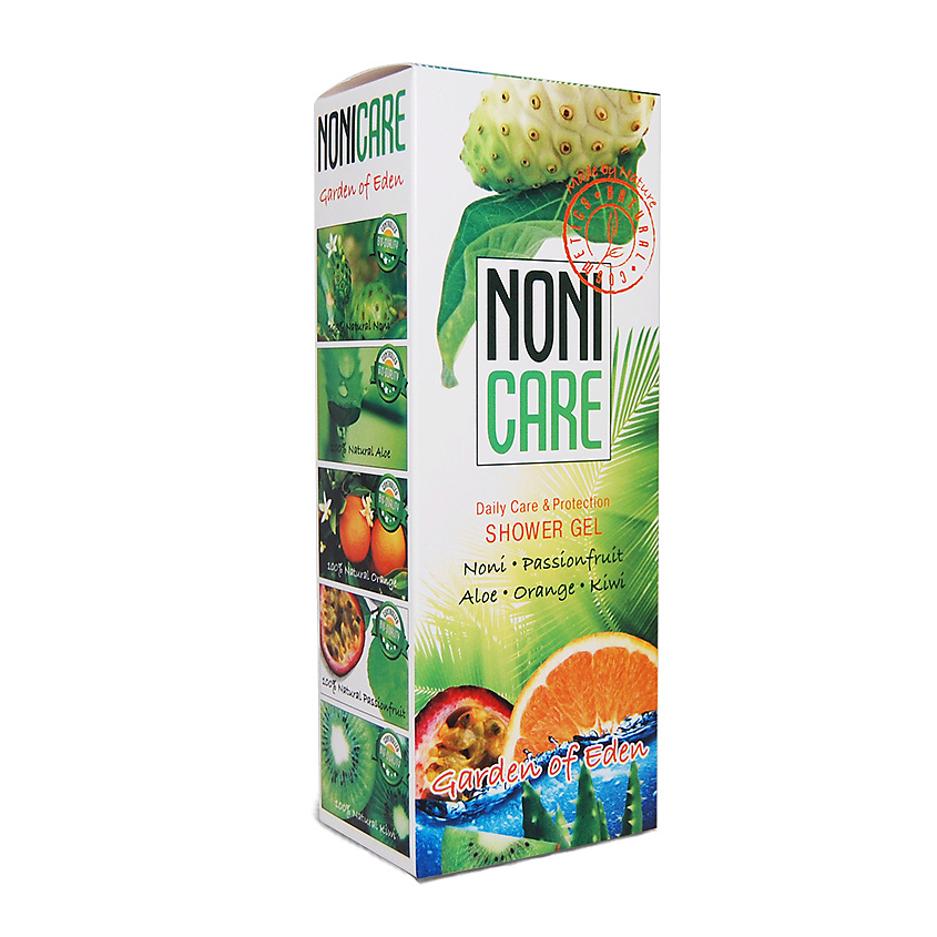 NONICARE Гель для душа тонизирующий с апельсином, киви, AHA кислотами – фото 5