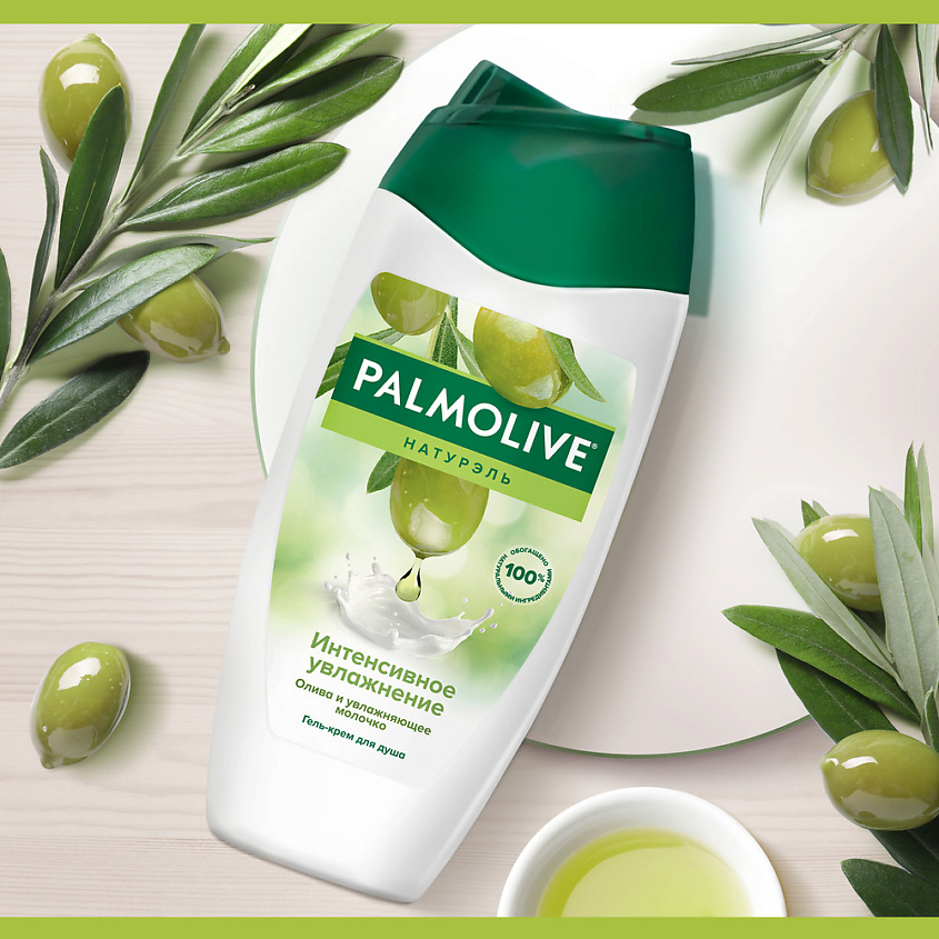 PALMOLIVE Гель для душа с оливковым молочком NATURALS – фото 4