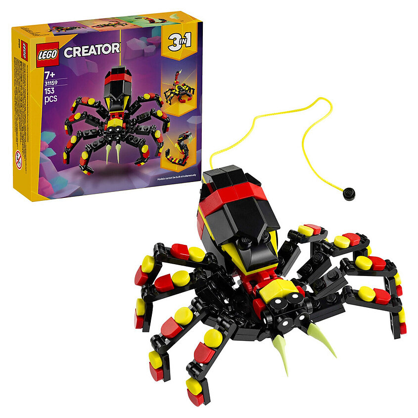 LEGO Конструктор Creator икие животные: Паук-сюрприз – фото 2