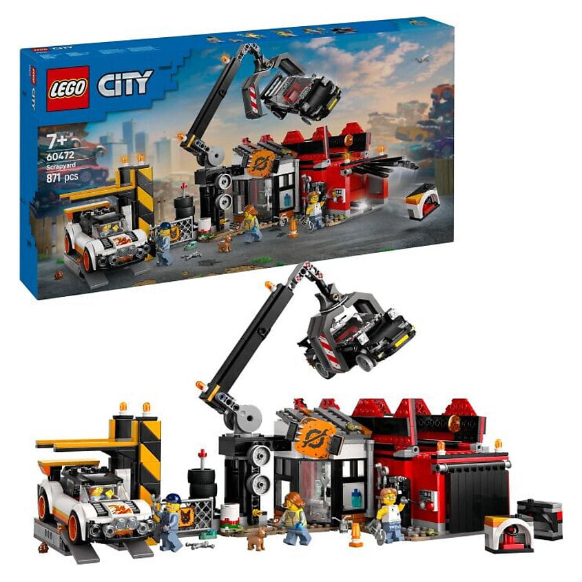LEGO Конструктор City Свалка с автомобилями – фото 2