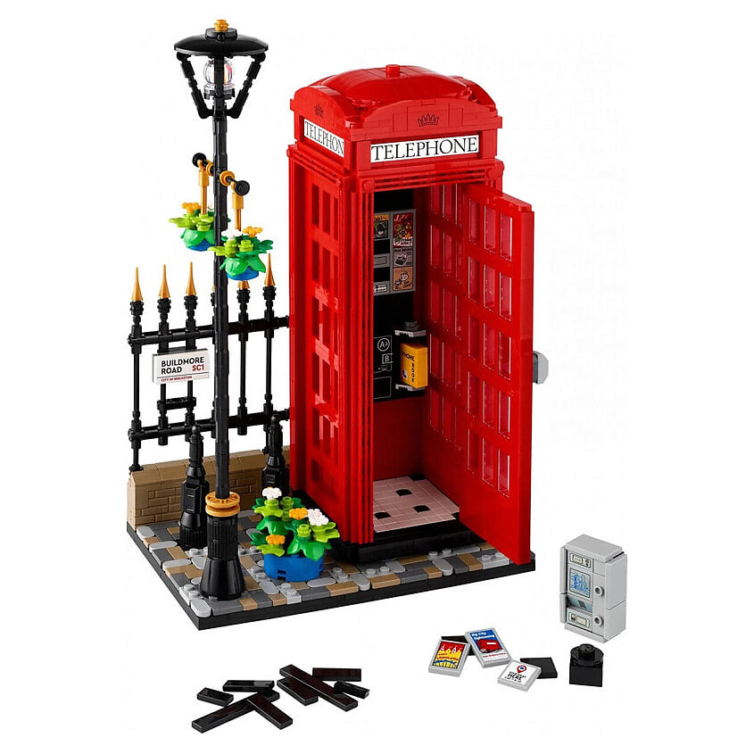 LEGO Конструктор Ideas - Rote Londoner Telefonzelle – фото 4