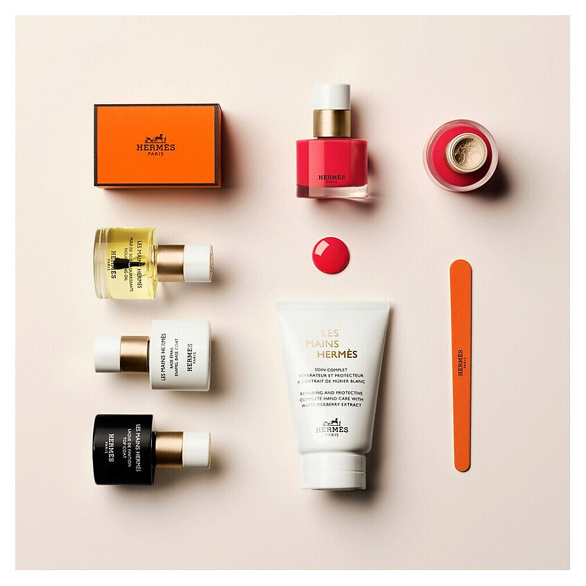 HERMES База для ногтей Les Mains Hermès Enamel Base Coat купить по
