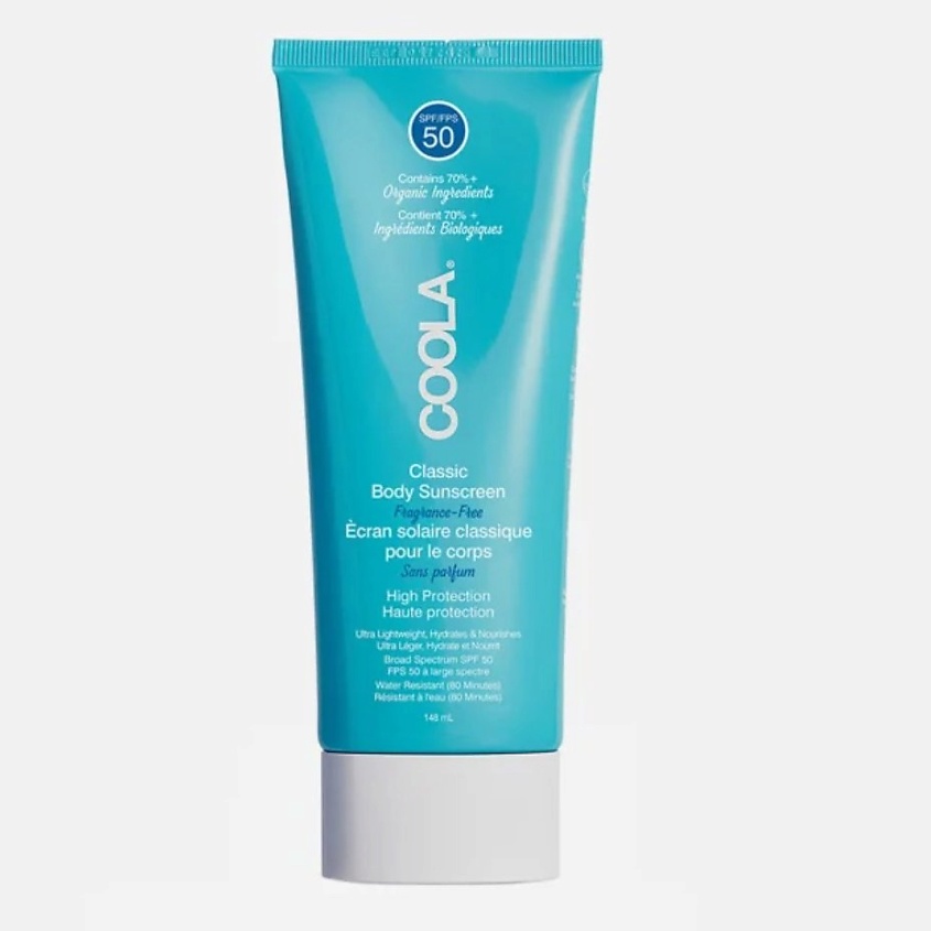 COOLA Cолнцезащитный крем для тела без запаха Classic Body Sunscreen – фото 3