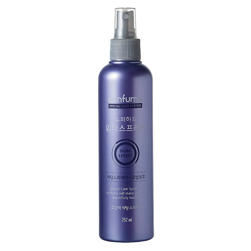 CONFUME Жидкий текстурирующий лак для волос Superhard Water Spray – фото 1
