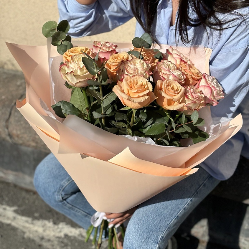 YULIA FLOWER Букет «Кремовая радость» – фото 1