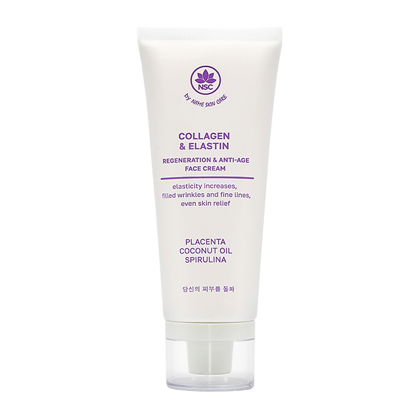 NAME SKIN CARE Крем для лица антивозрастной с коллагеном Collagen & Elastin – фото 1