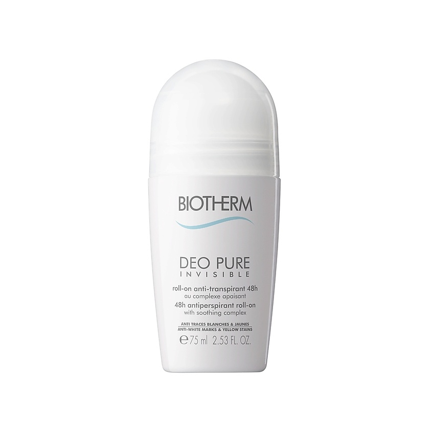 BIOTHERM Роликовый дезодорант-антиперспирант Deo Pure Invisible – фото 2
