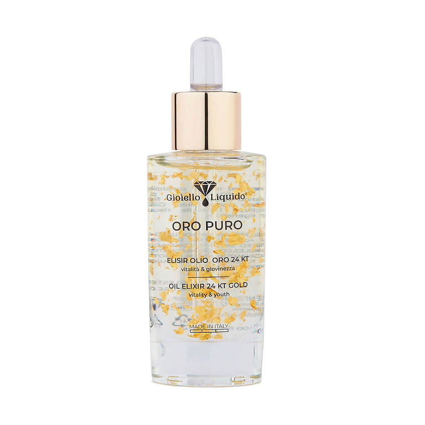 GIOIELLO LIQUIDO Эликсир на основе масла "Чистое золото" Pure Gold – фото 1
