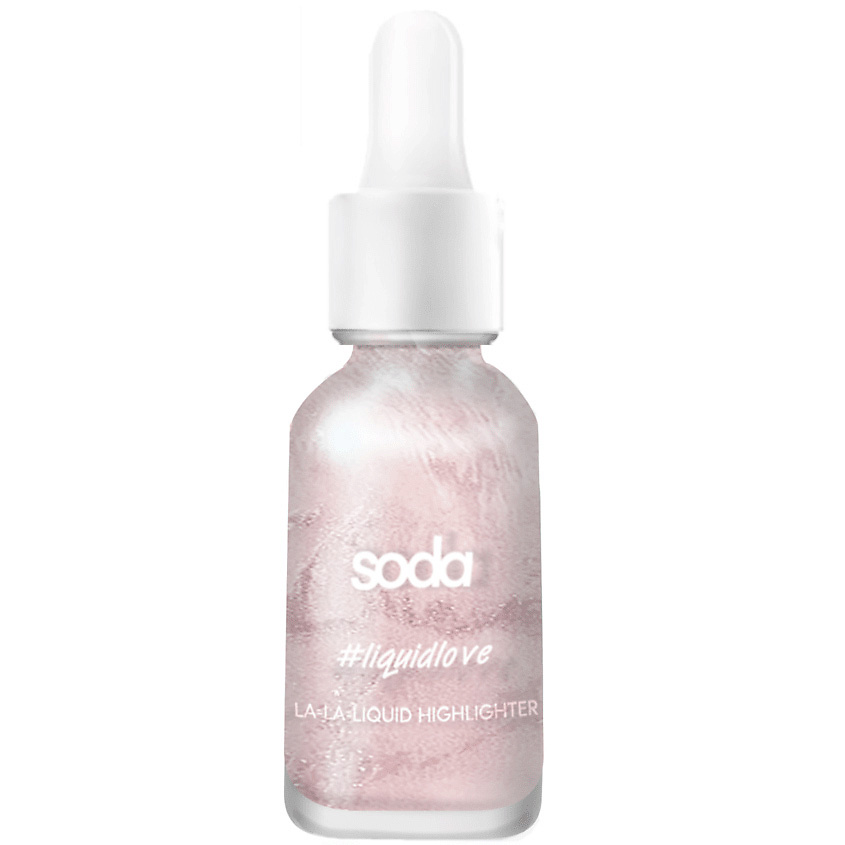 SODA LA-LA-LIQUID HIGHLIGHTER #liquidlove Жидкий хайлайтер, 003 QUEEN'S GEM, 18 мл – фото 1