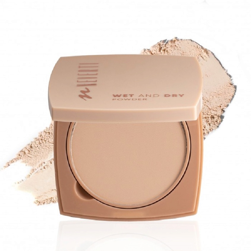 NEVERTI Пудра компактная увлажняющая, 1 шт. – фото 1