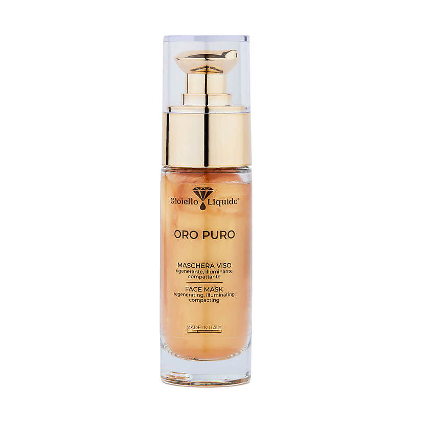 GIOIELLO LIQUIDO Маска для лица "Чистое золото" Pure Gold – фото 1