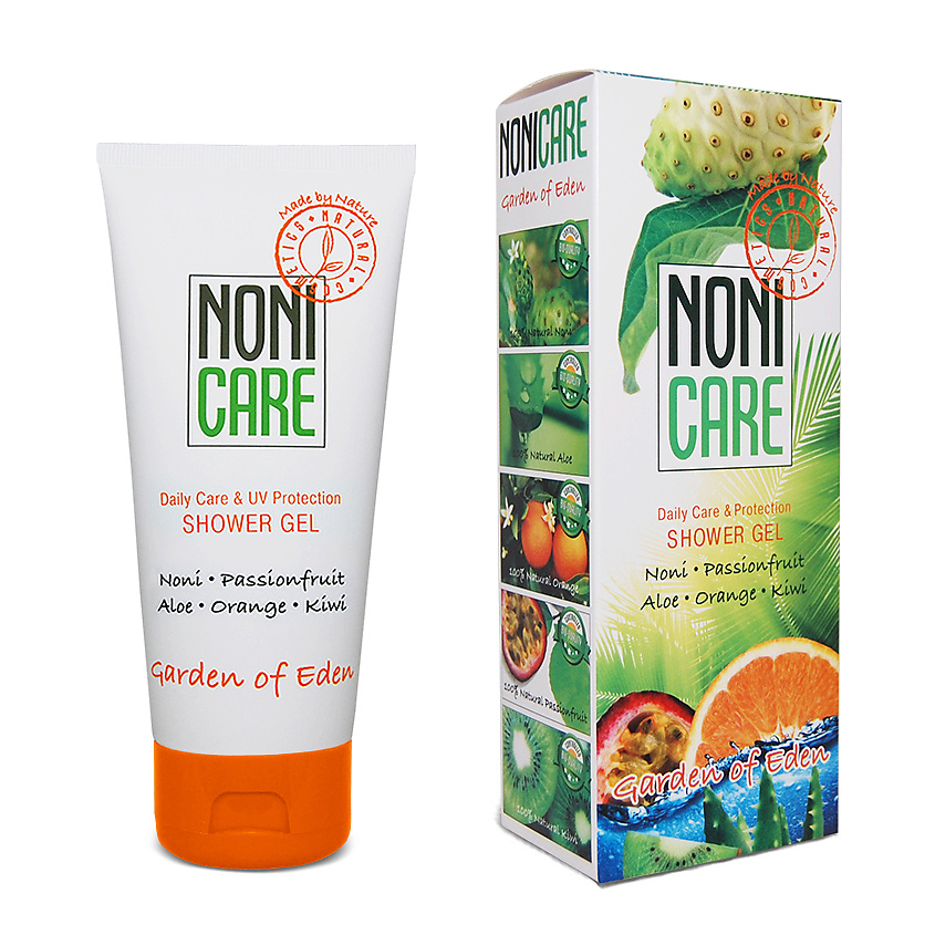 NONICARE Гель для душа тонизирующий с апельсином, киви, AHA кислотами – фото 1