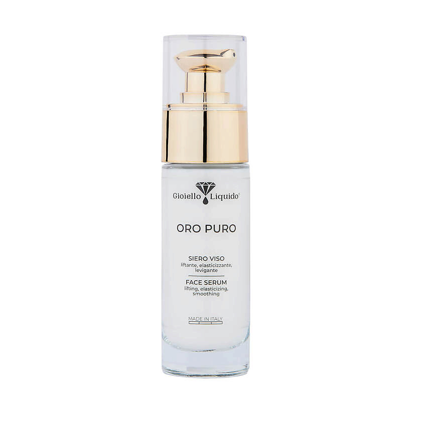 GIOIELLO LIQUIDO Сыворотка для лица "Чистое золото" Pure Gold – фото 1