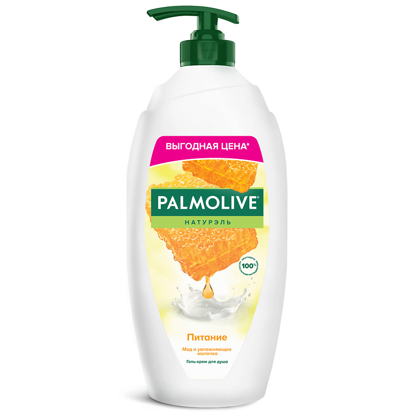 PALMOLIVE Гель для душа молоко и мед NATURALS – фото 1