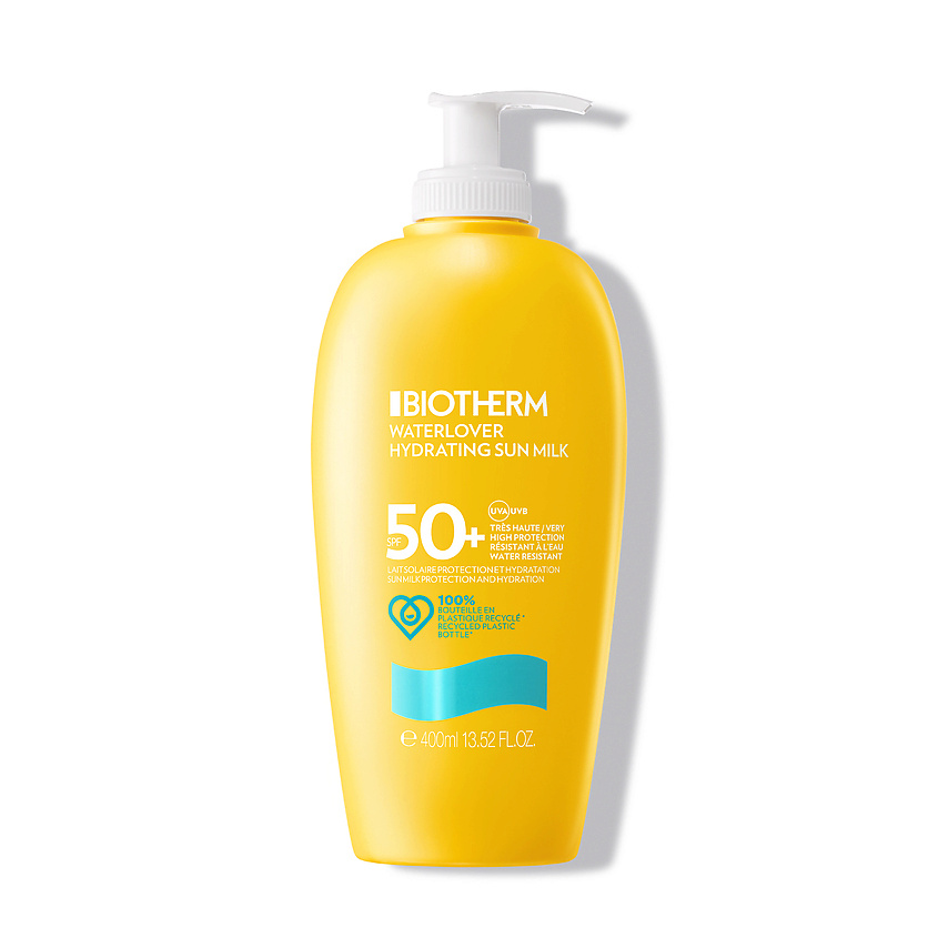 BIOTHERM Молочко увлажняющее солнцезащитное SPF50 Waterlover Hydrating Sun Milk – фото 2