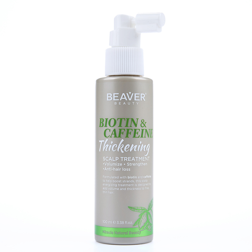 BEAVER Укрепляющая сыворотка для волос Biotin & Caffeine Thickening Scalp Treatment – фото 1