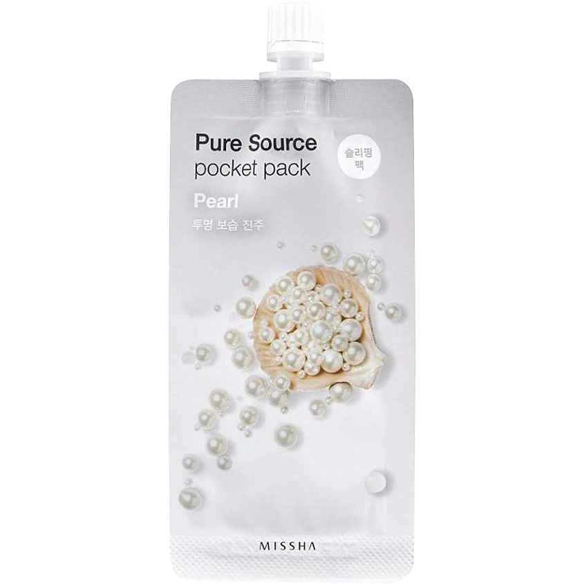 MISSHA Маска кремовая ночная Pure Source с экстрактом жемчуга – фото 1