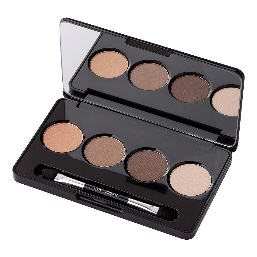 EVA MOSAIC Тени для век 4-цветные Eye Shadow Palette, № 03, 6,5 г – фото 1