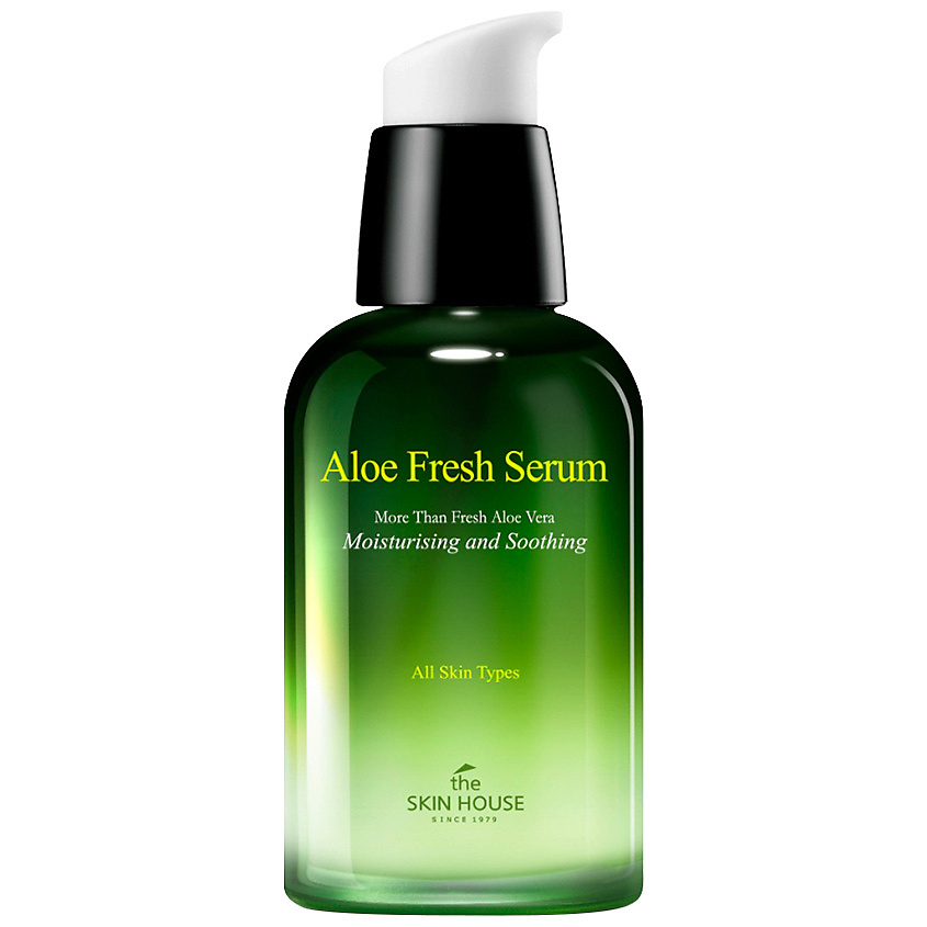THE SKIN HOUSE Сыворотка для лица увлажняющая и успокаивающая с экстрактом алоэ Aloe Fresh – фото 1