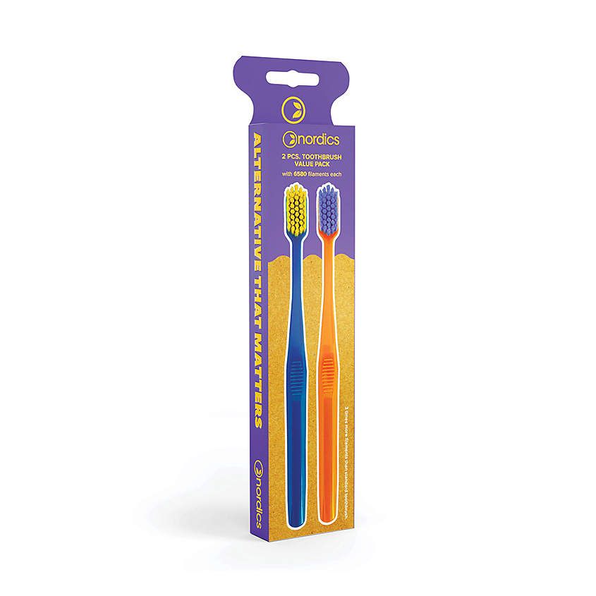 NORDICS Набор зубных щеток Toothbrush Value – фото 1