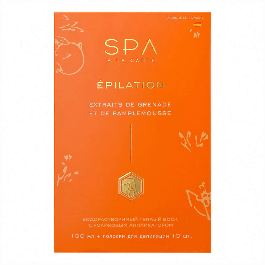 SPA A LA CARTE Водорастворимый теплый воск с роликовым аппликатором – фото 1