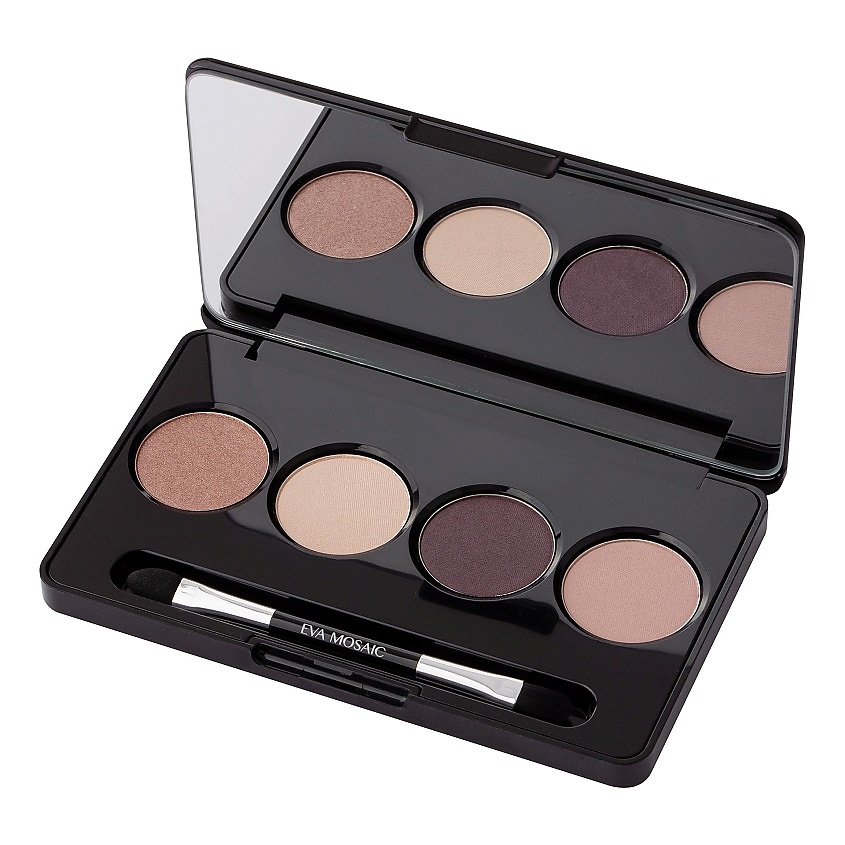EVA MOSAIC Тени для век 4-цветные Eye Shadow Palette, № 06, 6,5 г – фото 1