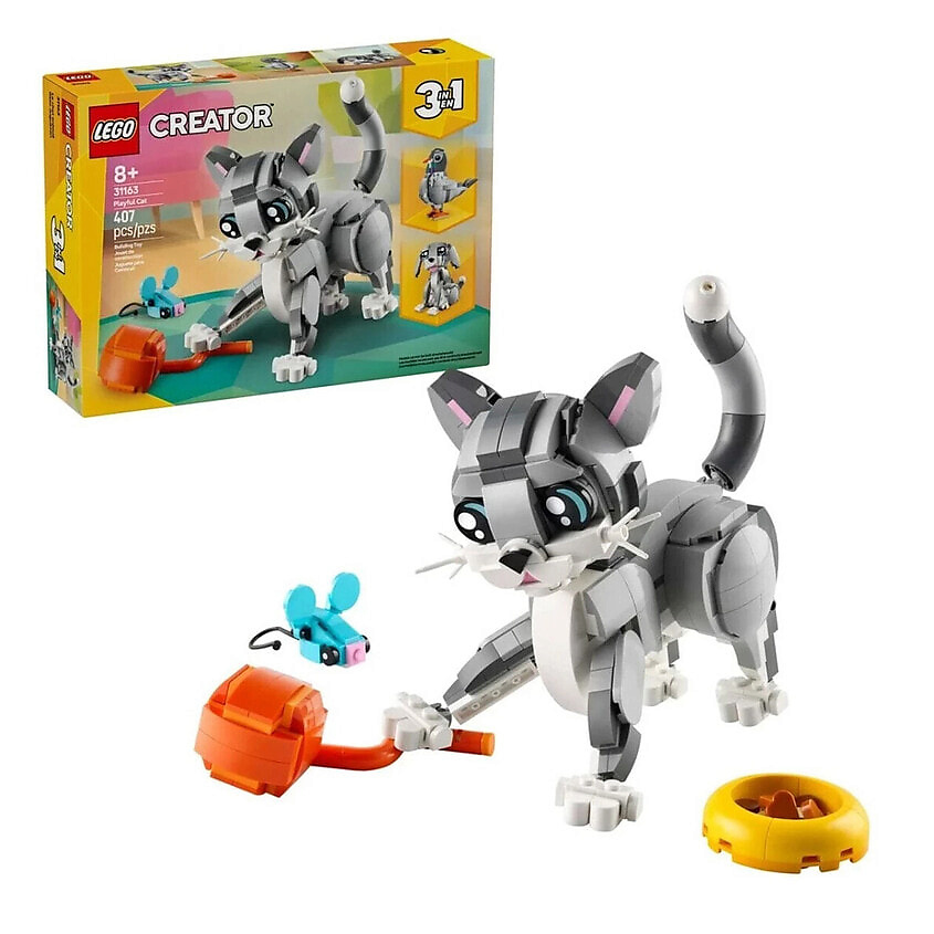 LEGO Конструктор Creator Серый кот – фото 1