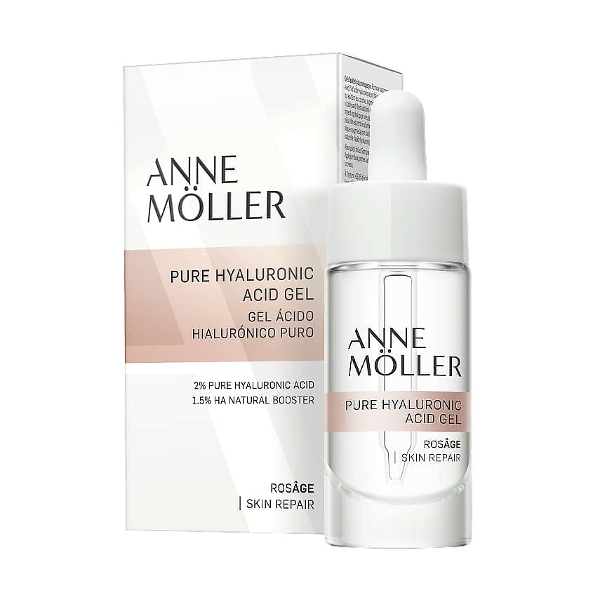 ANNE MOLLER Гель для лица с гиалуроновой кислотой Pure Hyaluronic Acid Gel – фото 1