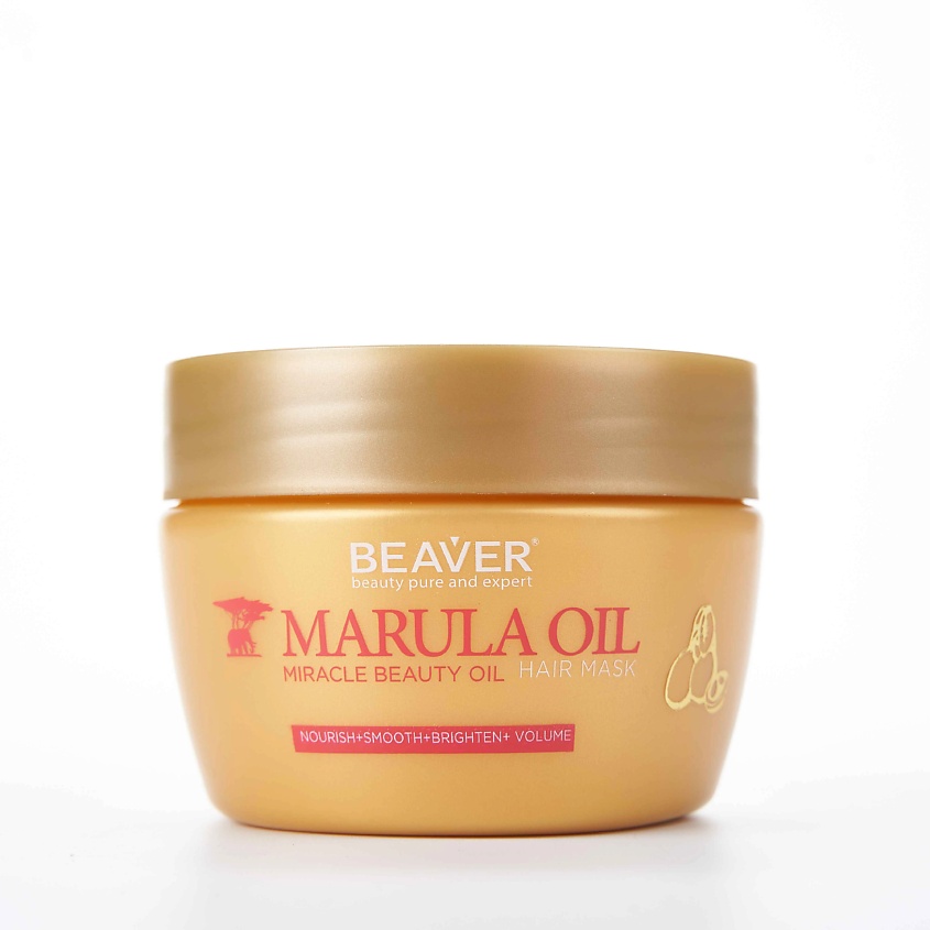 BEAVER Маска для восстановления волос Marula Oil hair Mask – фото 1
