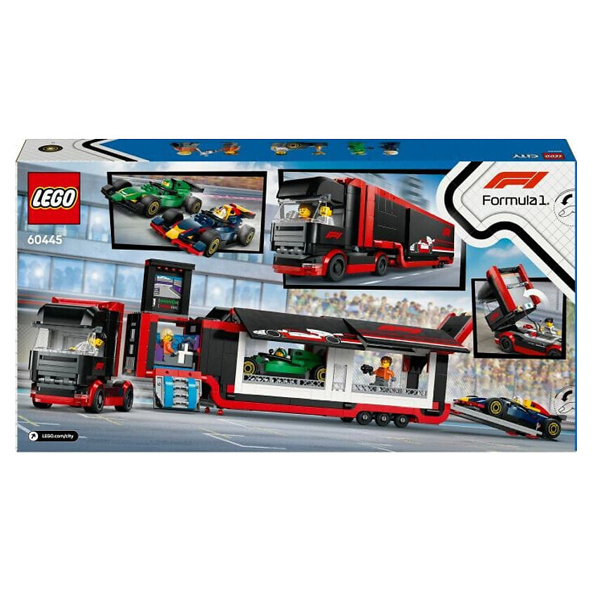 LEGO Конструктор City F1 Transporter mit RB20 & AMR24 – фото 1
