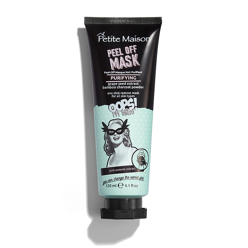 PETITE MAISON Черная очищающая маска-пленка PURIFYING PEEL OFF MASK – фото 1