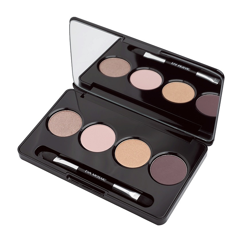 EVA MOSAIC Тени для век 4-цветные Eye Shadow Palette – фото 1