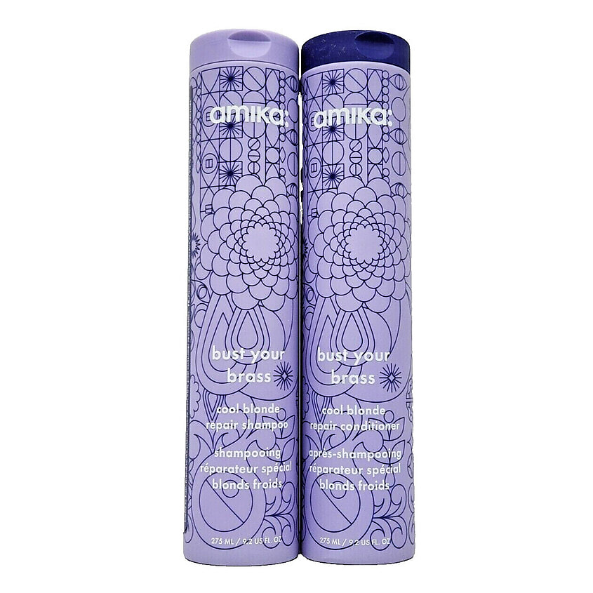 AMIKA Набор Bust Your Brass Cool Blonde Repair Duo – фото 1