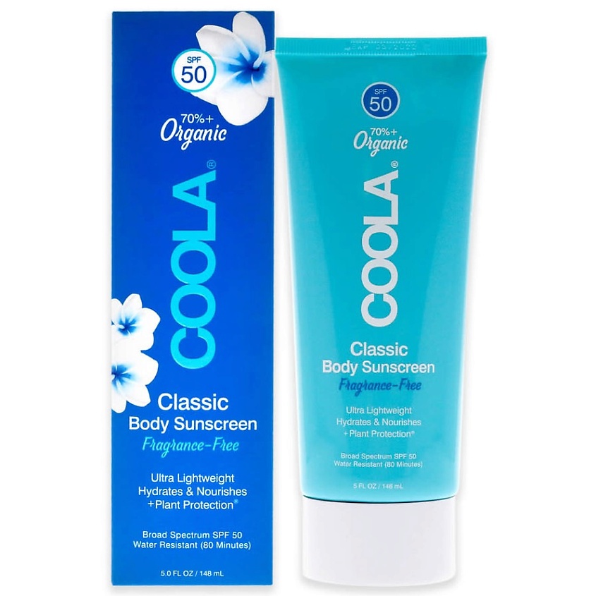 COOLA Cолнцезащитный крем для тела без запаха Classic Body Sunscreen – фото 1