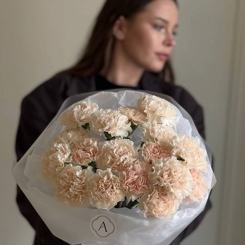 ASTRA FLOWER BOUTIQUE Моно букет из диантусов – фото 2