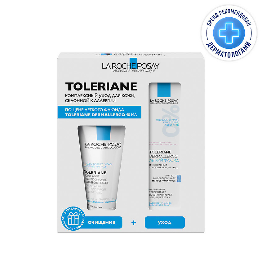 LA ROCHE-POSAY Набор увлажнение и питание Toleriane – фото 1
