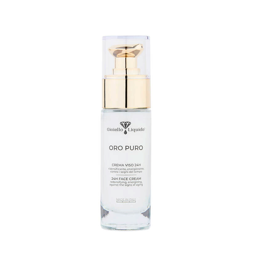 GIOIELLO LIQUIDO Крем для лица "Чистое золото" Pure Gold – фото 1
