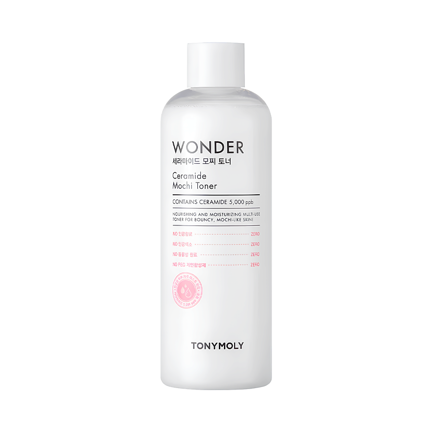 TONYMOLY Тонер для лица увлажняющий с центеллой и керамидами Wonder Ceramide Mochi Toner – фото 1