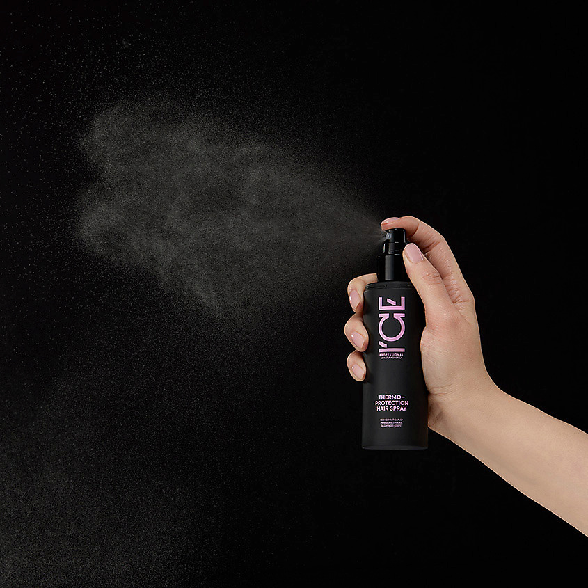 ICE by NATURA SIBERICA Термозащитный спрей для волос Heat Protecting Hair Spray – фото 3
